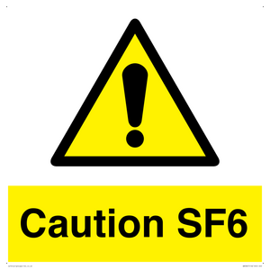 Caution SF6
